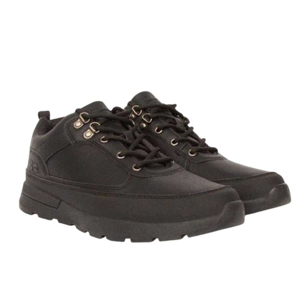 Crosshatch Mens Banbury Logo Boots / Black